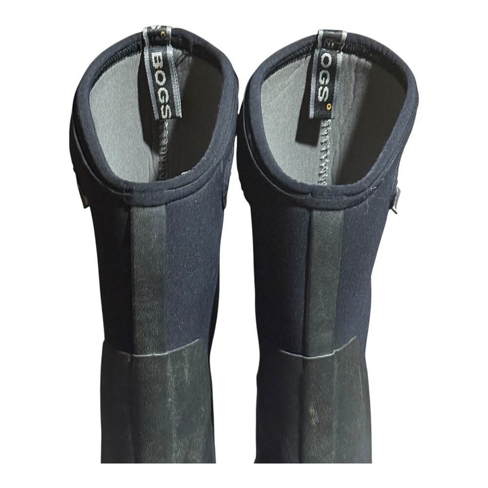 Bogs Classic High Handles Black Waterproof Insulated Boots Women's Size 10 -40 - Picture 4 of 9